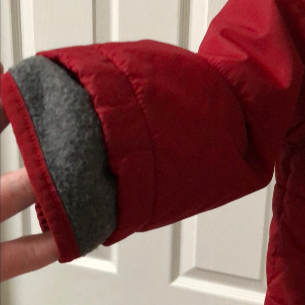 Red boys winter jacket - Picture 2 of 4